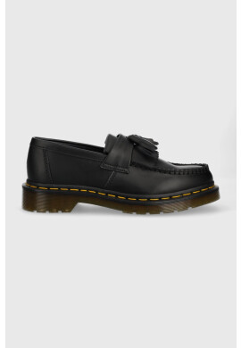 Dr. Martens Мокасини Vegan Adrian в черно с равна подметка DM30744001 - Pepit.bg