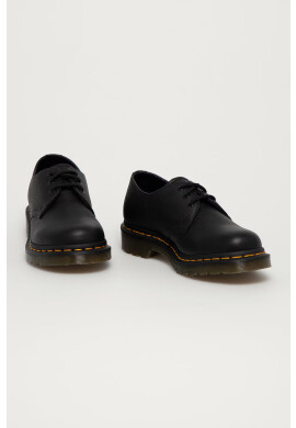 Dr. Martens Половинки обувки дамски в черно с равна подметка - Pepit.bg