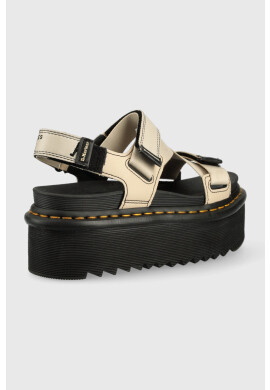 Dr. Martens Сандали в бежово с платформа - Pepit.bg