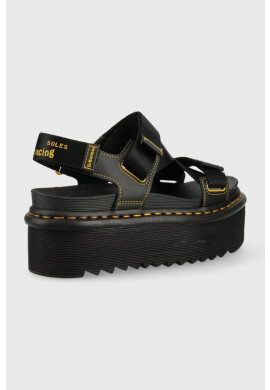 Dr. Martens Сандали в черно с платформа - Pepit.bg
