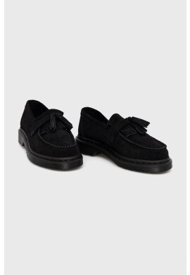 Dr. Martens Велурени мокасини в черно - Pepit.bg