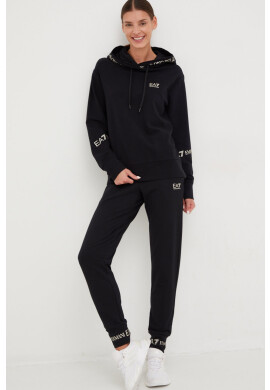 EA7 Emporio Armani Анцуг дамски в черно - Pepit.bg