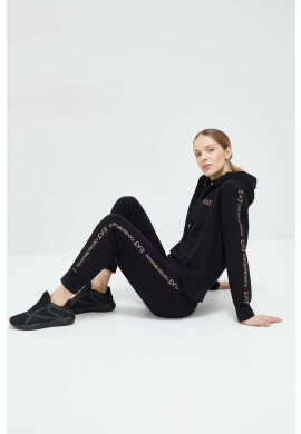 EA7 Emporio Armani Анцуг дамски в черно - Pepit.bg
