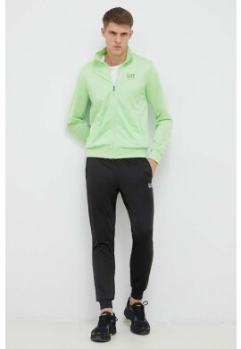 EA7 Emporio Armani Анцуг мъжки в черно - Pepit.bg