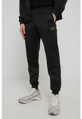 EA7 Emporio Armani Анцуг мъжки в черно - Pepit.bg