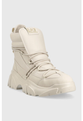 EA7 Emporio Armani Апрески Boot Flakes в бежово - Pepit.bg