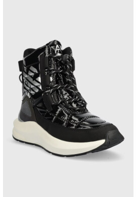 EA7 Emporio Armani Апрески Snow Boot в черно - Pepit.bg