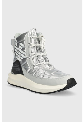 EA7 Emporio Armani Апрески Snow Boot в сребристо - Pepit.bg