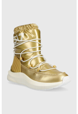 EA7 Emporio Armani Апрески Snow Boot в златисто - Pepit.bg
