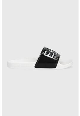 EA7 Emporio Armani Чехли в черно - Pepit.bg