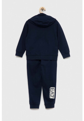 EA7 Emporio Armani Детски анцуг в тъмносиньо - Pepit.bg