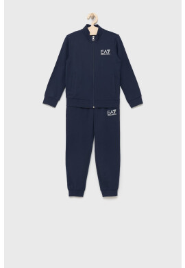 EA7 Emporio Armani Детски памучен анцуг - Pepit.bg