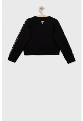 EA7 Emporio Armani Детски суичър в черно - Pepit.bg