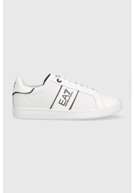EA7 Emporio Armani Кожени маратонки в бяло X8X102 XK258 D611 - Pepit.bg