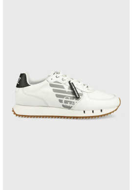 EA7 Emporio Armani Маратонки в бяло - Pepit.bg