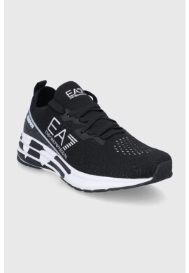 EA7 Emporio Armani Обувки в черно - Pepit.bg
