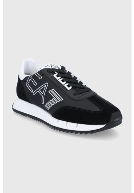 EA7 Emporio Armani Обувки в черно - Pepit.bg