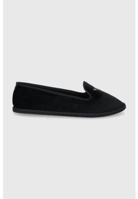 EA7 Emporio Armani Пантофи в черно - Pepit.bg