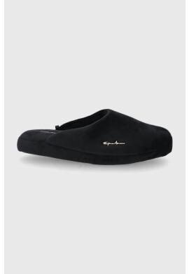 EA7 Emporio Armani Пантофи в черно - Pepit.bg