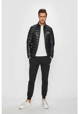 EA7 Emporio Armani Пухено яке мъжко в червено с преходна изолация - Pepit.bg