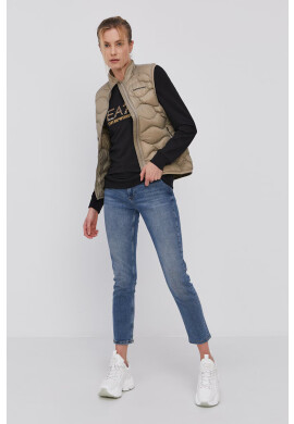 EA7 Emporio Armani Суичър в черно с апликация - Pepit.bg
