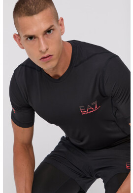 EA7 Emporio Armani Тениска дамска в черно - Pepit.bg