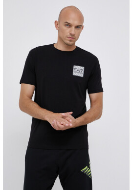 EA7 Emporio Armani Тениска дамска в черно - Pepit.bg