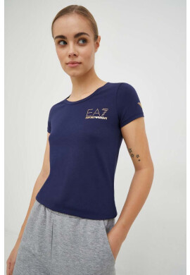 EA7 Emporio Armani Тениска в бяло - Pepit.bg