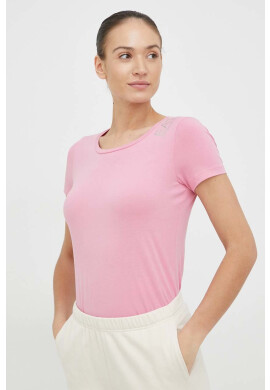 EA7 Emporio Armani Тениска в розово - Pepit.bg