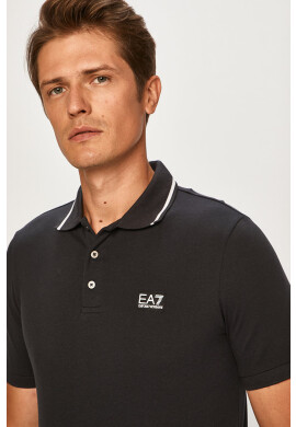 EA7 Emporio Armani Тениска с яка - Pepit.bg