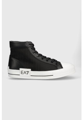 EA7 Emporio Armani Високи кецове в черно X8Z037 XK294 A120 - Pepit.bg