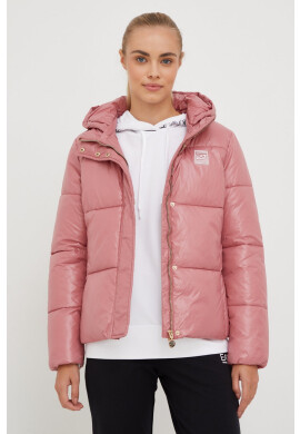 EA7 Emporio Armani Яке в розово със зимна изолация - Pepit.bg