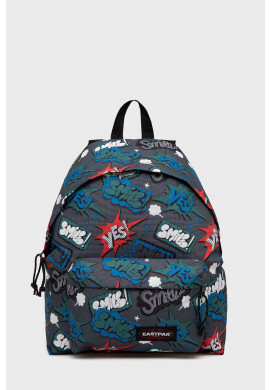 Eastpak Раница в сиво голям размер с десен - Pepit.bg