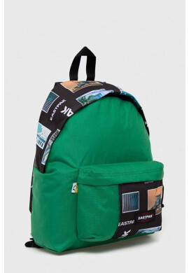 Eastpak Раница в зелено голям размер с десен - Pepit.bg