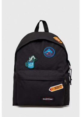 Eastpak Раница в черно голям размер с апликация - Pepit.bg