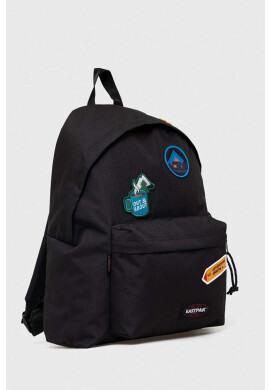 Eastpak Раница в черно голям размер с апликация - Pepit.bg