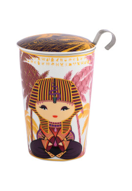 Eigenart Чаша с цедка TeaEve Little Egypt - Pepit.bg