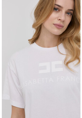 Elisabetta Franchi Памучна тениска - Pepit.bg