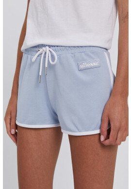 Ellesse Къси панталони дамски в лилаво с изчистен дизайн със стандартна талия - Pepit.bg