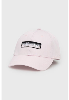Ellesse Памучна шапка в розово с апликация - Pepit.bg