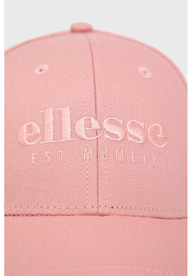 Ellesse Памучна шапка в розово с апликация - Pepit.bg