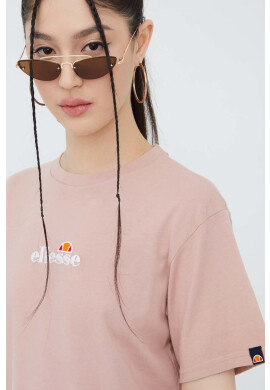 Ellesse Памучна тениска в розово - Pepit.bg