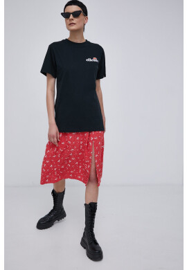 Ellesse Памучна тениска в черно - Pepit.bg