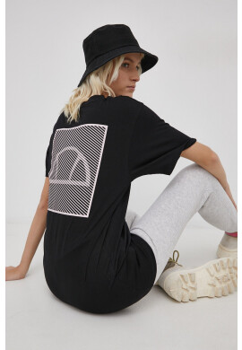 Ellesse Памучна тениска в черно - Pepit.bg