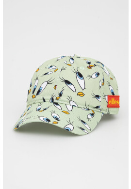 Ellesse Шапка X Looney Tunes в зелено с десен - Pepit.bg