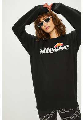 Ellesse Суичър дамски в черно с принт - Pepit.bg