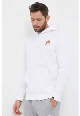 Ellesse Суичър в бяло с качулка с принт - Pepit.bg