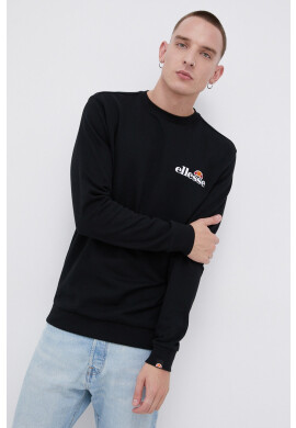 Ellesse Суичър мъжки в черно с апликация - Pepit.bg