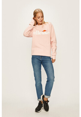 Ellesse Суичър дамски в розово с принт - Pepit.bg