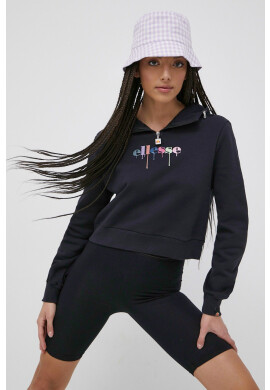 Ellesse Суичър дамски в черно с принт - Pepit.bg